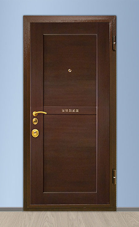 БИметаллическая дверь ОПЛОТ с отделкой Sprela Картье