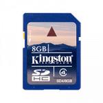 Карта памяти Kingston Secure Digital HC class 4 8Gb SD4/8GB