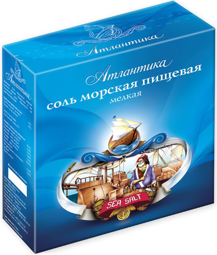 Соль морская пищевая