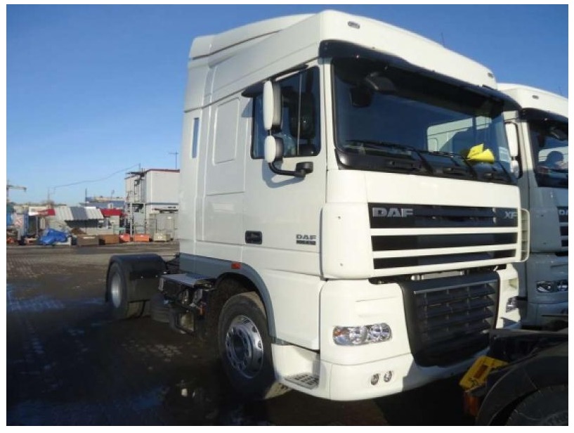 Седельный тягач DAF XF105.410 1 бак