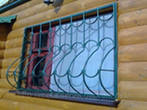 Решетки на окна и двери защитные металлические.
