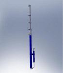 Пневматическая телескопическая мачта высотой 4935 мм