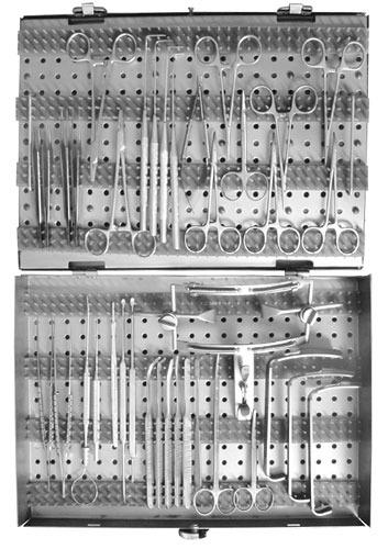 Набор инструментов для уранопластики и хейлопластики