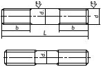 Шпильки ГОСТ 9066-75 для фланцевых соединений