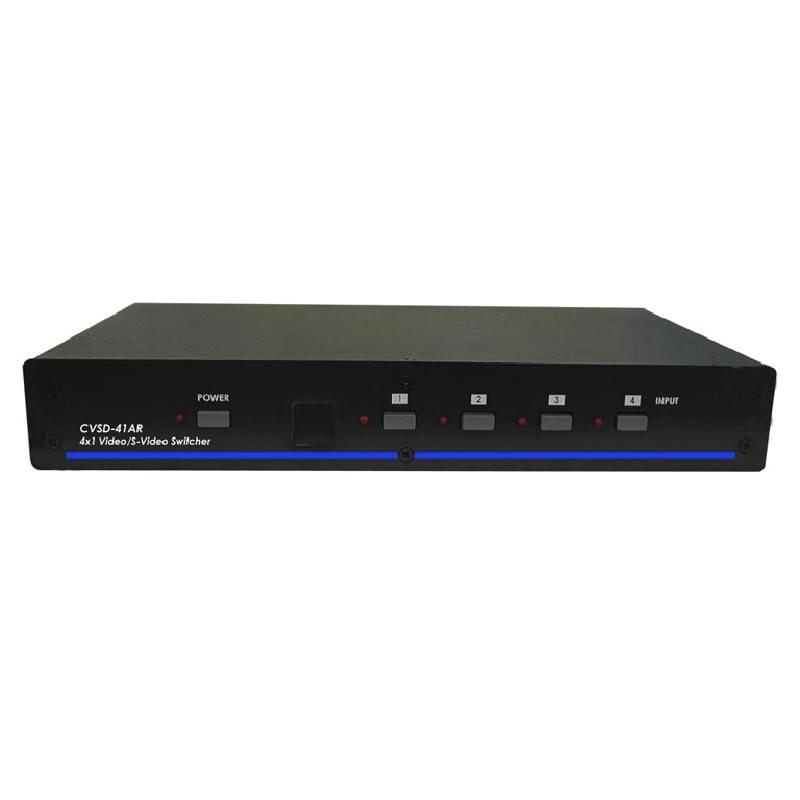 Коммутатор композитных видеосигналов, S-video и стереофонических звуковых сигналов Cypress CVSD-41AR