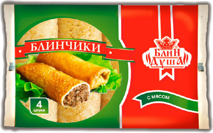 Блинчики «Блин-Душа» с мясом