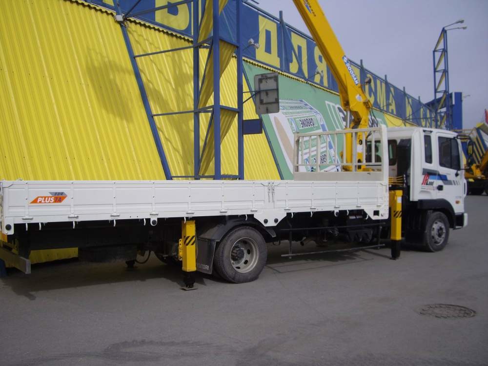 Манипулятор Hyundai Mega Truck 4x2 7т,  2012г.