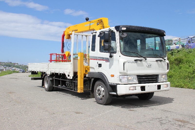 Манипулятор Hyundai Mega Truck 4x2 7т 2013г.