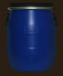 Бочка пластиковая (евробарабан) объёмом 65 литров