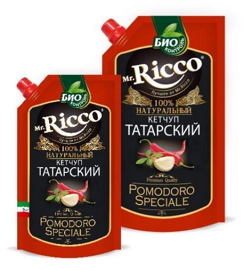 Кетчуп Mr.Ricco Татарский Pomodoro Speciale