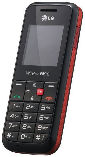 Мобильный телефон LG GS107 Red