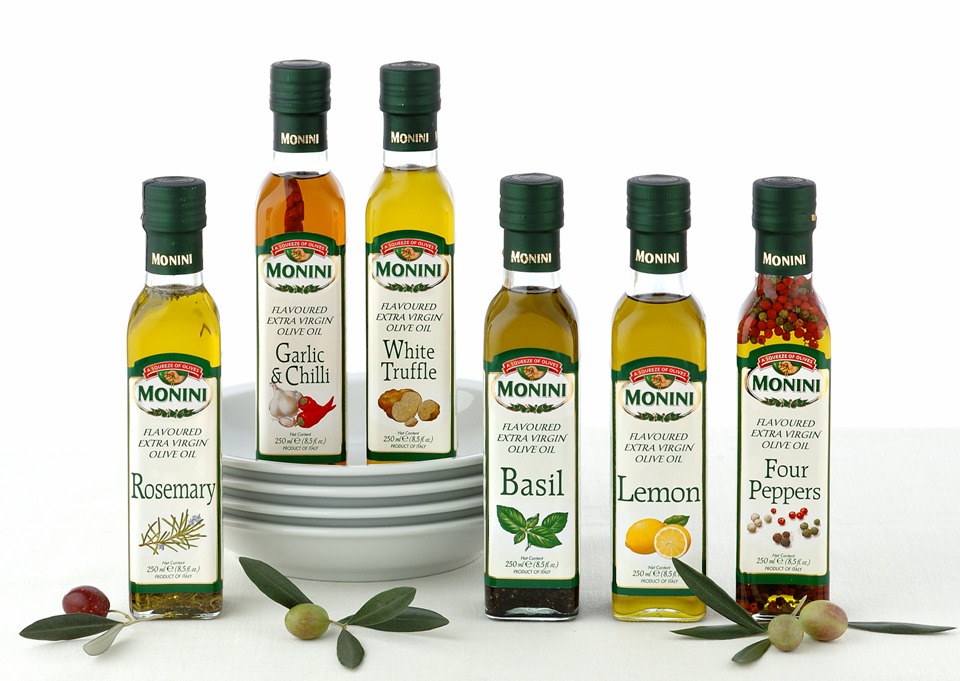 Оливковое масло класса EXTRA VIRGIN с натуральными добавками Италия