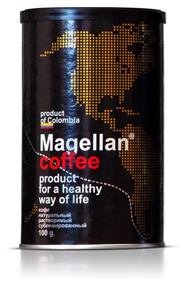Кофе натуральный растворимый сублимированный Magellan Coffee