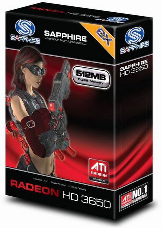 Видеокарта SAPPHIRE Radeon HD 3650
