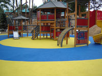 Покрытие резиновое для детских площадок