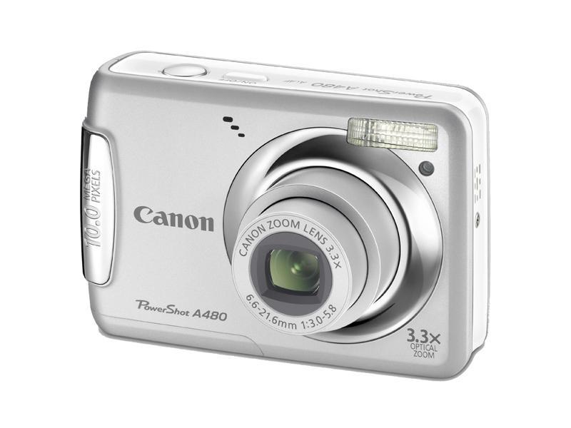 Фотоаппарат цифровой Canon PowerShot A480 Silver