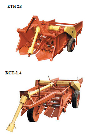 Картофелекопатель двухрядный  КТН-2В