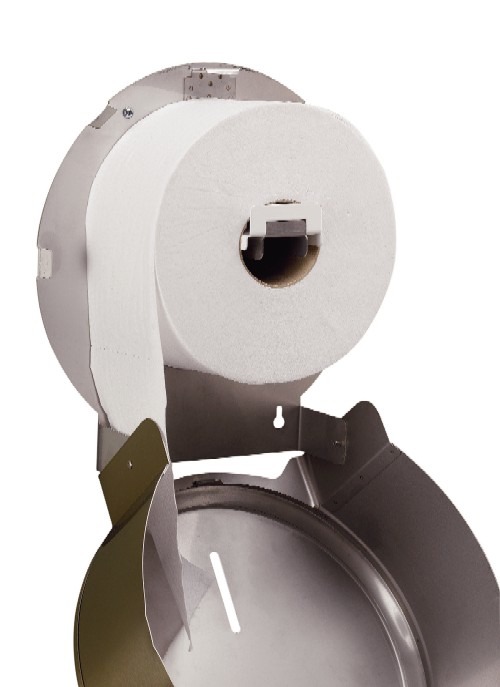 Дозатор для туалетной бумаги мини Джамбо Bronze