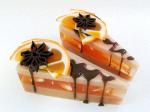 "Мыло-торт ручной работы "Апельсин и гвоздика" (Handmade Soap-cake "Orange and clove")"