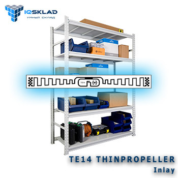 Самоклеющаяся RFID-метка TE14 Thinpropeller