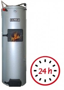 Котел твердотопливный отопительный длительного горения CANDLE 20 кВт
