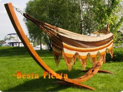 Гамак Sun-Hosinto 805B, коричневый, 2600/2800х1850/2000 мм, Besta Fiesta