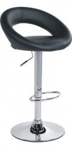Барный стул Mira, черный, 530х490х800/1010 мм, Caffe Collezione
