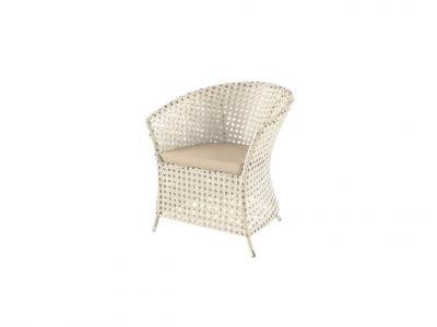 Кресло Верчелли, белый, 610х620х750 мм, 4SIS