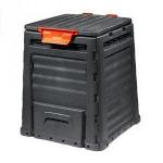 Компостер Eco Composter, 320 л, черный, 650x650x750 мм, Keter