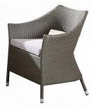 Кресло Касабланка, серый, 630х600х800 мм, 4SIS
