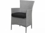 Кресло плетеное Lori, серый, 580х590х870/500 мм, KWA