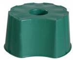 Подставка круглая под емкость для воды на 310 л, 710 мм, зеленый, 710x710x330 мм, Graf