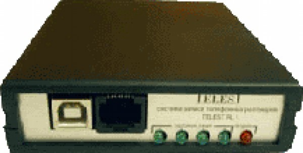 Система записи телефонных разговоров на компьютер Telest RL1