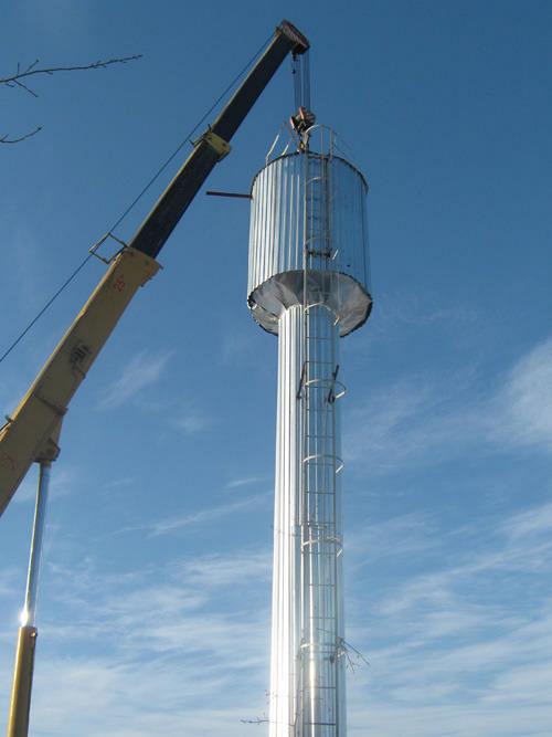 Изготовление водонапорных башен системы Рожновского (15,25,50,160м3)