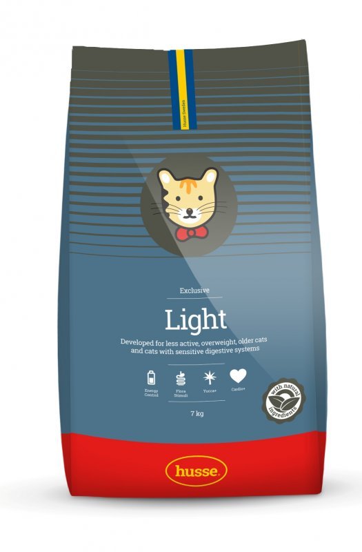Сухой корм Husse Exclusive Light для кошек