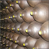 Стальные баллоны из углеродистых и легированных марок сталей.ГОСТ 949-73, 9731-79, 12247-80
