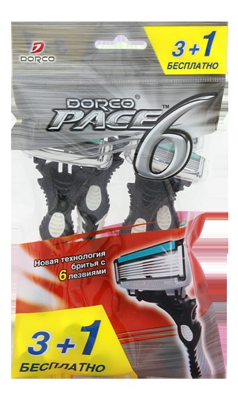 одноразовые бритвы Dorco Pace6