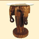 Столик три головы слона