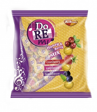 Карамель Do Re Mi Honey & Berry mix