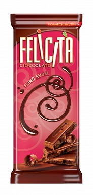 Шоколад молочный Felicita Primo Amore 90 г.
