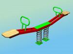 Качалка-доска пружинная