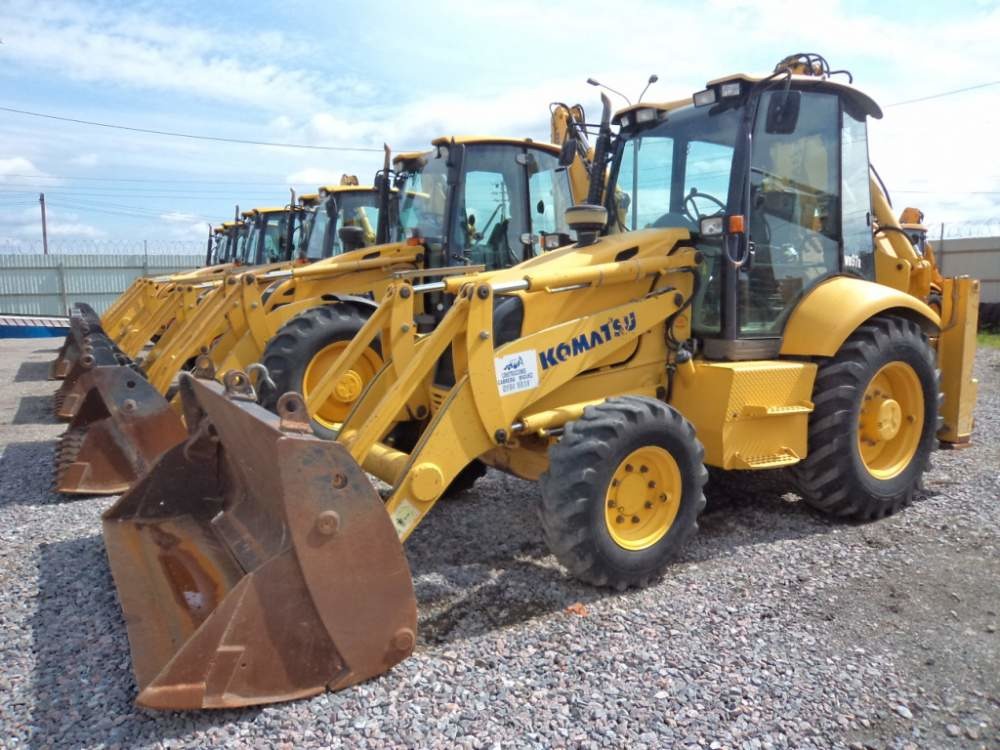 Экскаватор погрузчик Komatsu WB97R