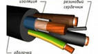 Кабели силовые с резиновой изоляцией