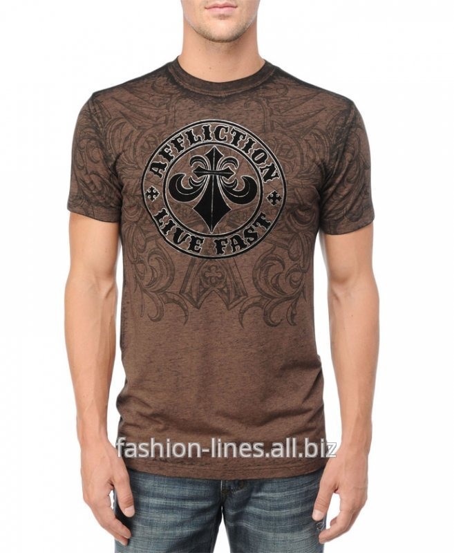 Мужская футболка Affliction Rhut