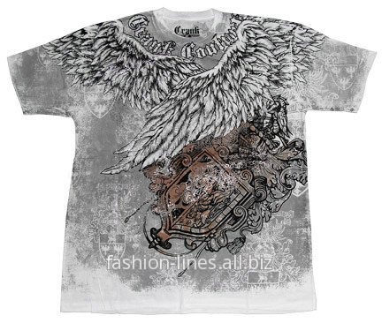 Мужская футболка Crank Couture Angel Wings