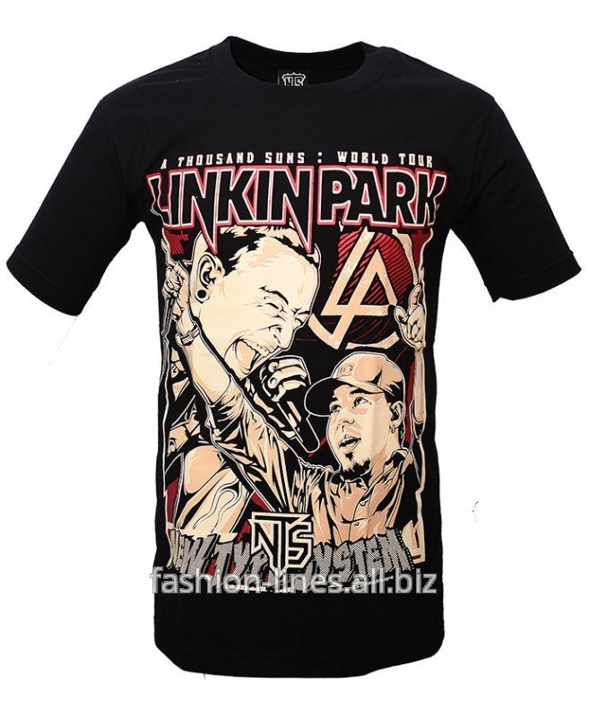 Мужская футболка LP: Thousand suns c Linkin park
