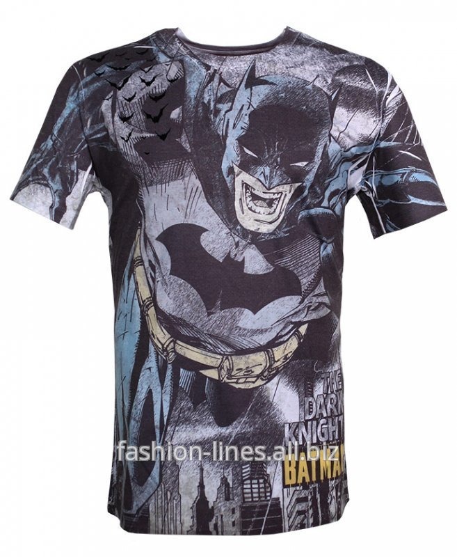 Мужская футболка MM High grade collection Batman the dark knight с Бэтманом