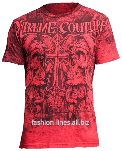 Мужская футболка Xtreme Couture Battleground с черепами