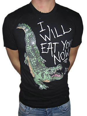 Футболка мужская Dom Rebel Croc 'I Will Eat You Now