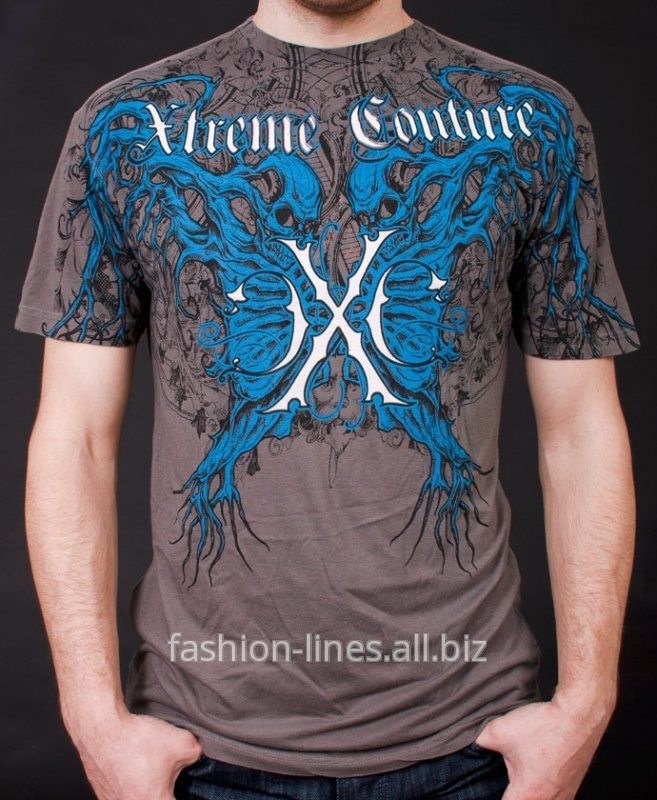 Футболка мужская Xtreme Couture Nebula со скелетами